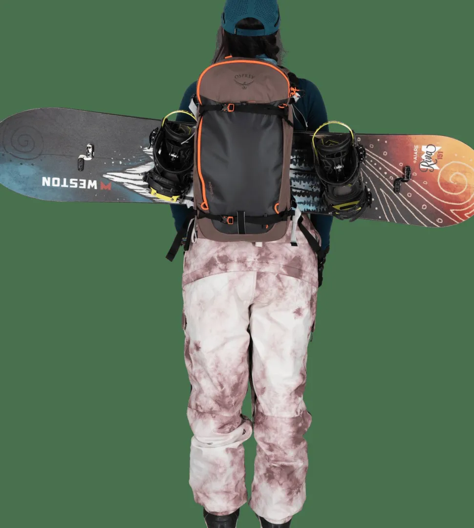 Osprey Women's Sopris 25 Magma Brown/Raven Black