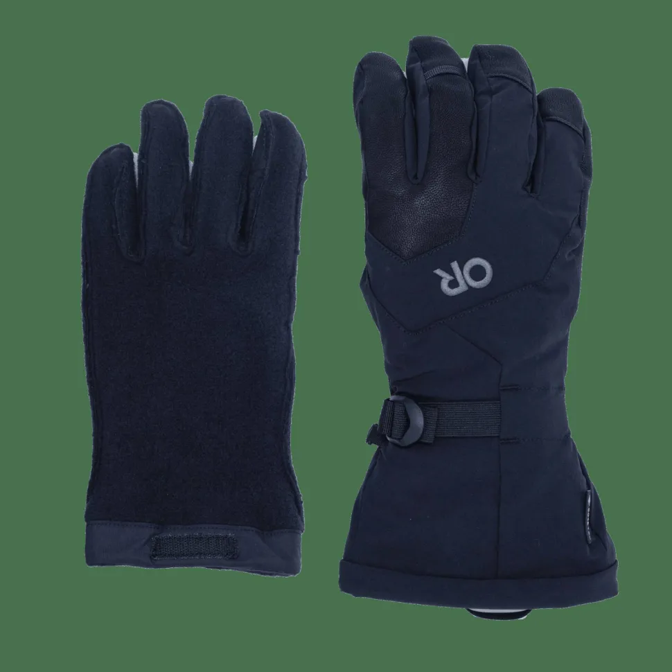 Outdoor Research Men's Arete Modular Gore-Tex Gloves Black