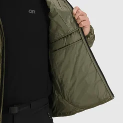 Outdoor Research Men's Helium Down Hoodie Ranger Green/Black