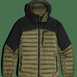 Outdoor Research Men's Helium Down Hoodie Ranger Green/Black