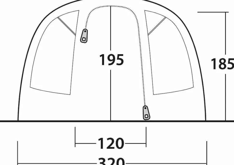 Outwell Denver 5 Green