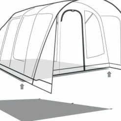 Outwell Footprint Denver/Colorado 6 Air Black & Grey