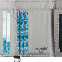 Pacsafe Rfidsafe Trifold Wallet Jet Black