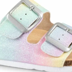 Pax Kids' Pika Sandal Lila Regnbåge