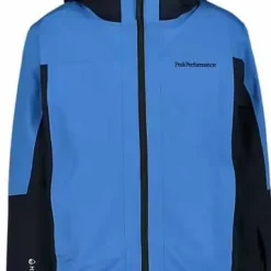 Peak Performance Junior Rider Tech Insulated Jacket Azure Ascent/blue Shadow/