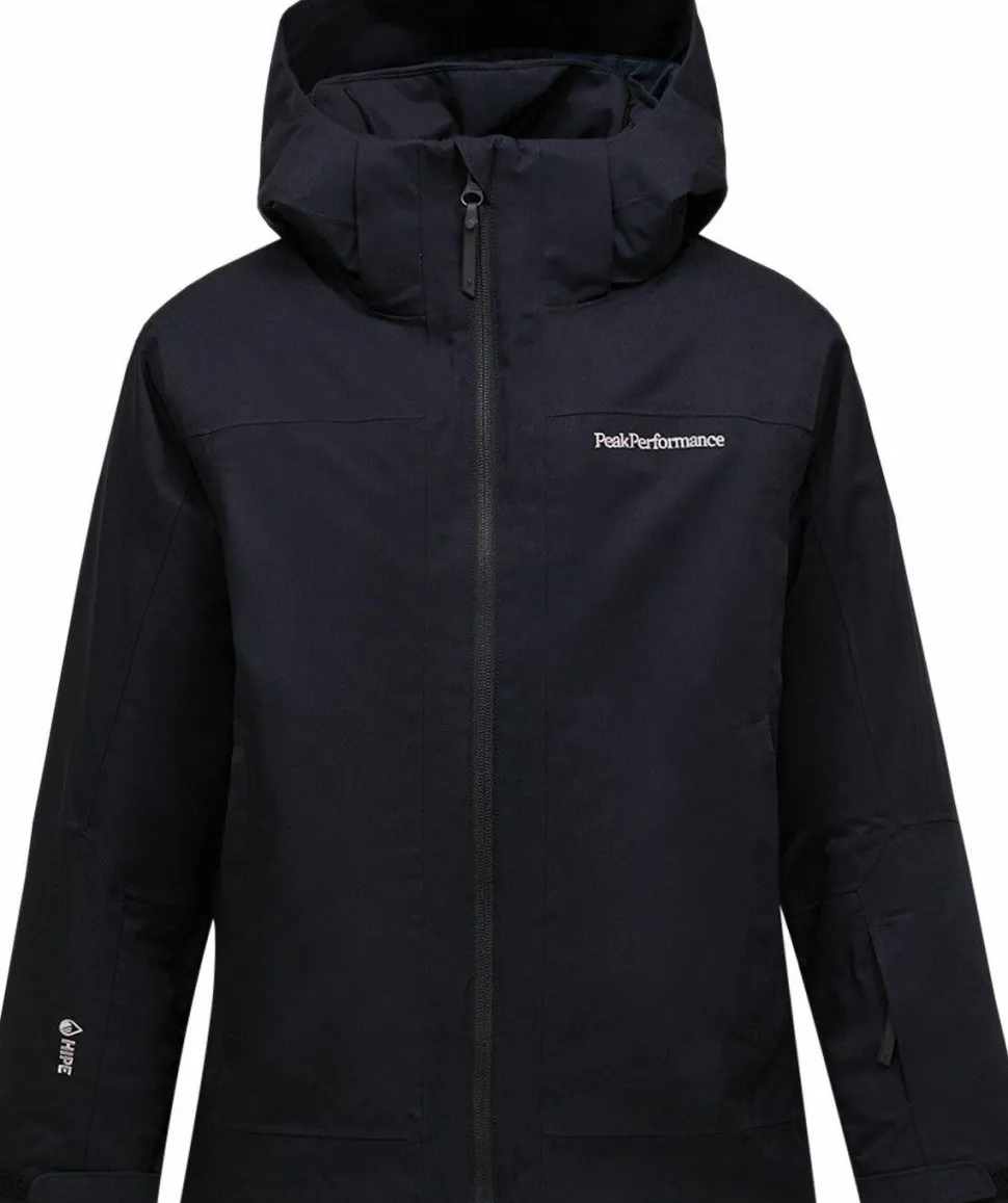 Peak Performance Junior Rider Tech Insulated Jacket Black/black/