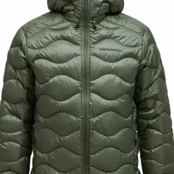 Peak Performance Men's Helium Down Hood Jacket Pine Needle