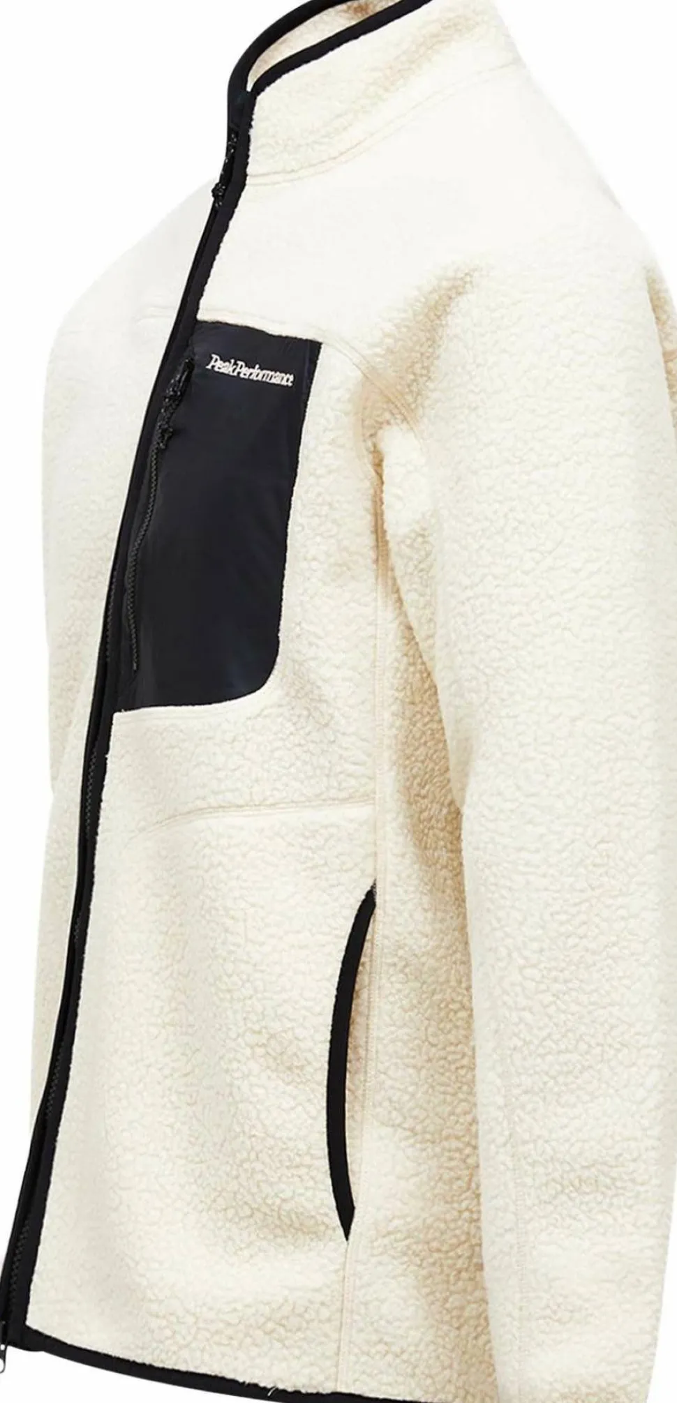 Peak Performance Men's Naturerush Pile Zip Jacket Sand Fog