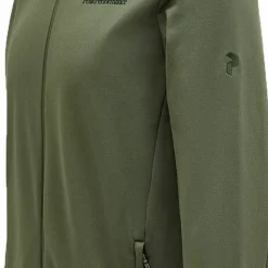 Peak Performance Men's Rider Essentials Zip Hood Pine Needle/pine Needle/