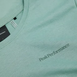 Peak Performance Women's Explore Logo Tee Green Valley