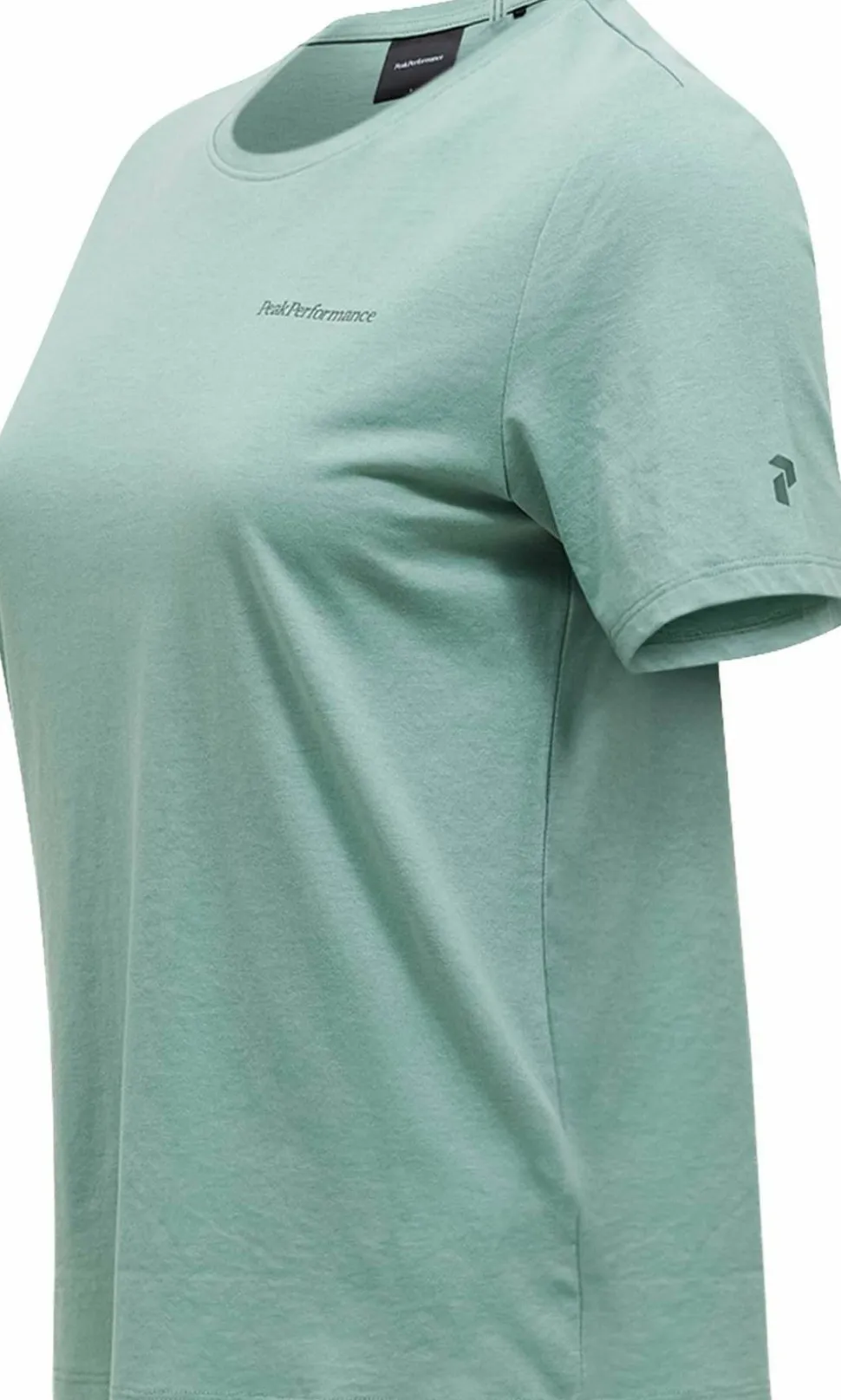 Peak Performance Women's Explore Logo Tee Green Valley