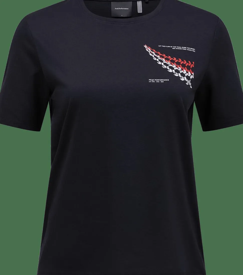 Peak Performance Women's Explore Graphic Tee Black
