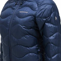 Peak Performance Women's Helium Down Hood Jacket Blue Shadow