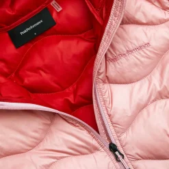 Peak Performance Women's Helium Down Hood Jacket Warm Blush