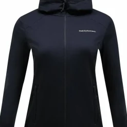 Peak Performance Women's Light Zip Hood Black