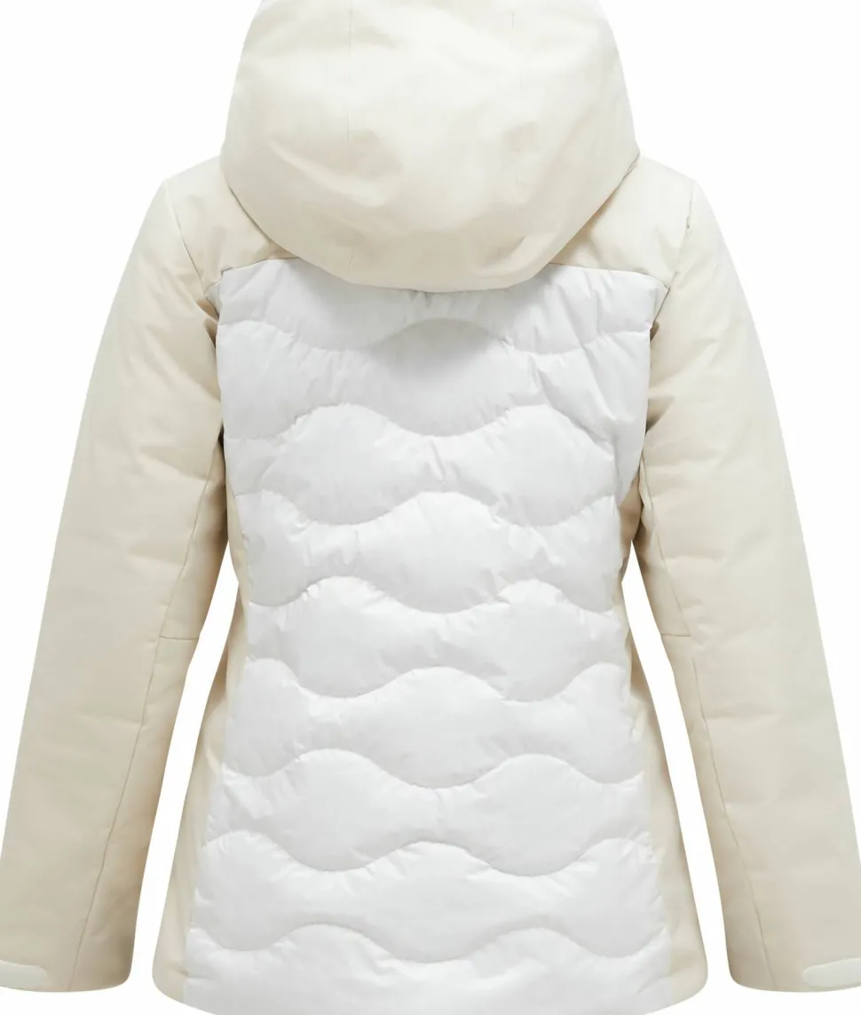 Peak Performance Women's Silverchute Helium Jacket Sand Fog/vintage White/