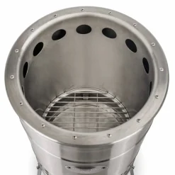Petromax Pyron Fire Barrel Stainless Steel