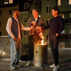 Petromax Pyron Fire Barrel Stainless Steel