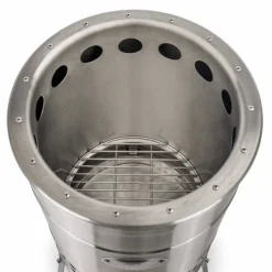 Petromax Pyron Fire Barrel Stainless Steel