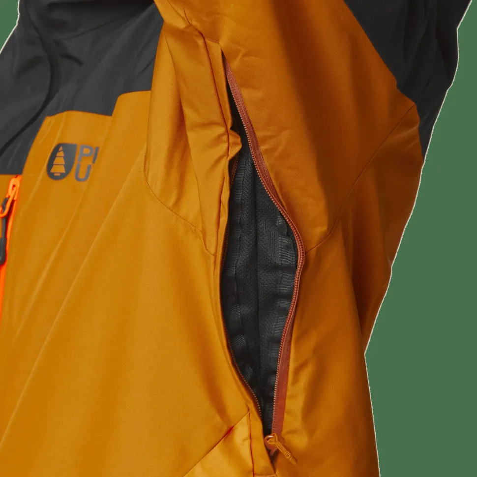 Picture Organic Clothing Men's Picture Object Jacket Black Honey Carrot