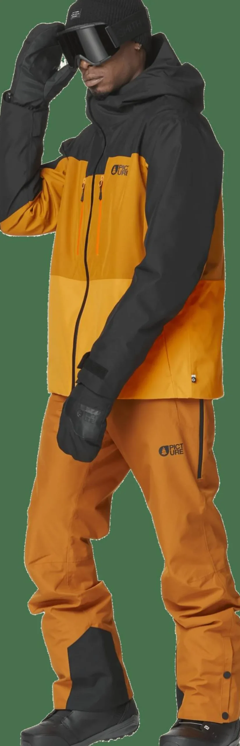 Picture Organic Clothing Men's Picture Object Jacket Black Honey Carrot