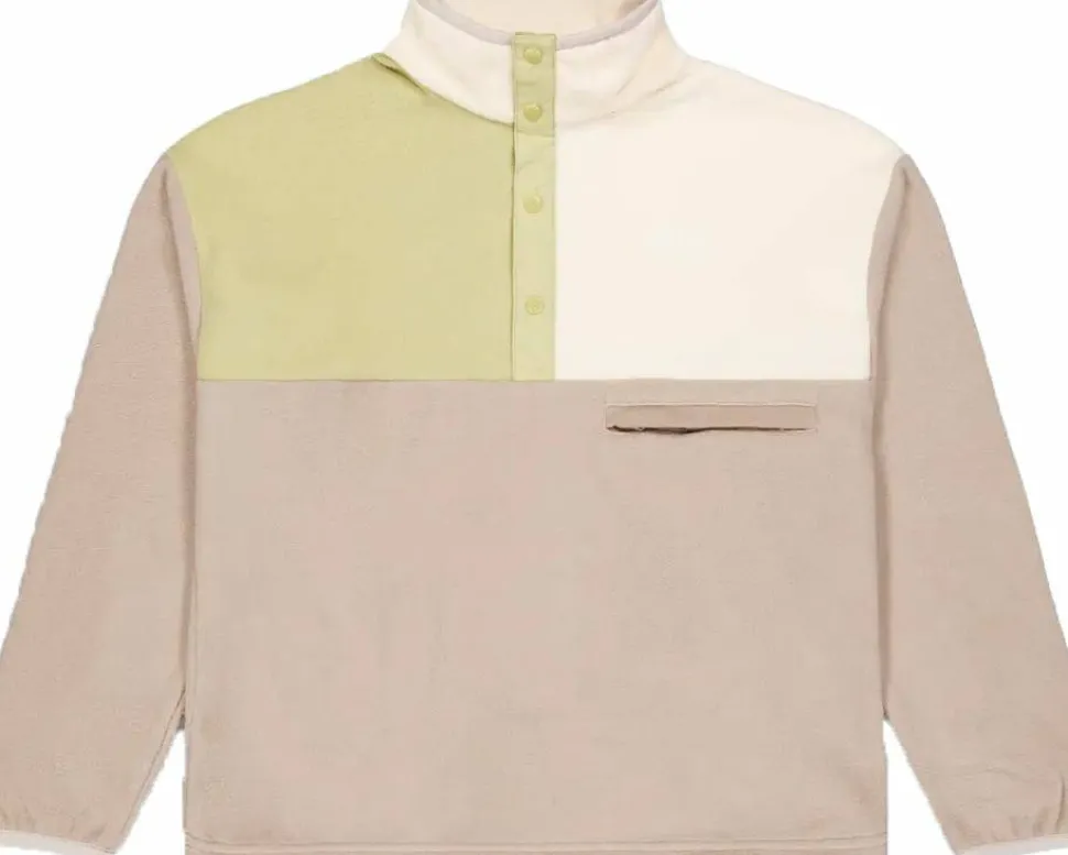 Picture Organic Clothing Arcca Women's 1/4 Fleece Roebuck Hemp Vanilla