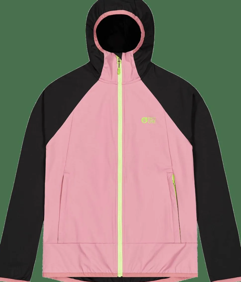 Picture Organic Clothing Women's Outif Softshell Jacket Mauve Orchid