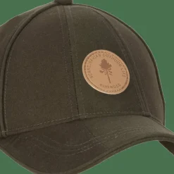 Pinewood Furudal Hunters Waterproof Cap Suede Brown/Moss Green