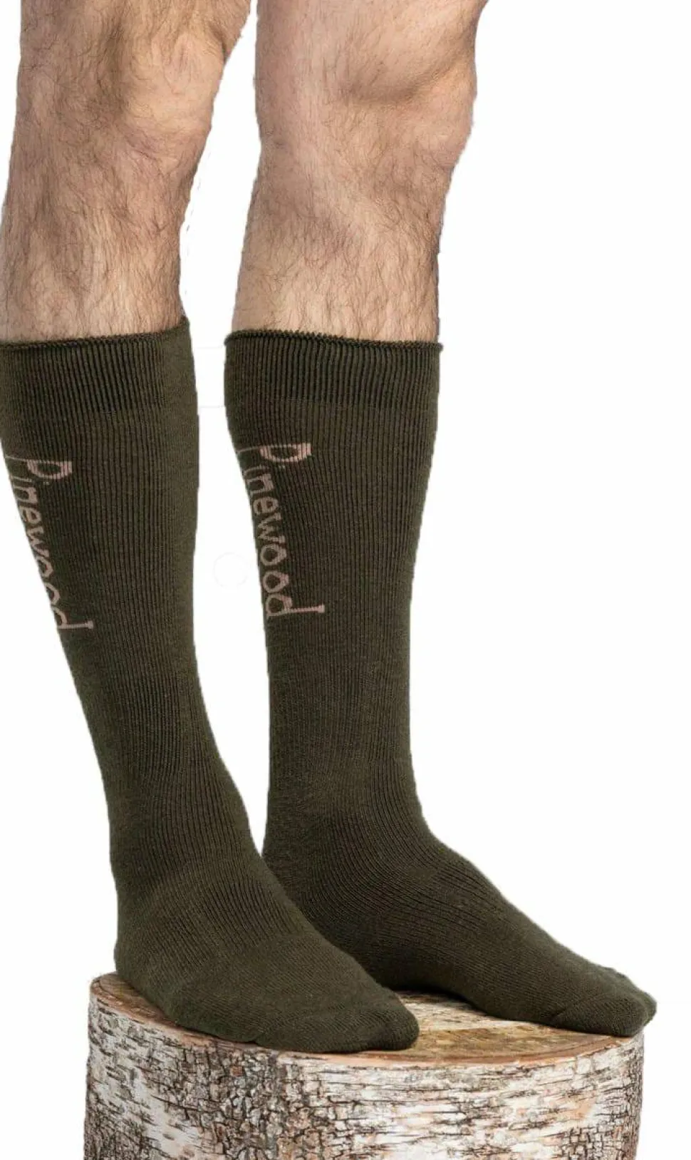 Pinewood Hunters Long Sock Moss Green