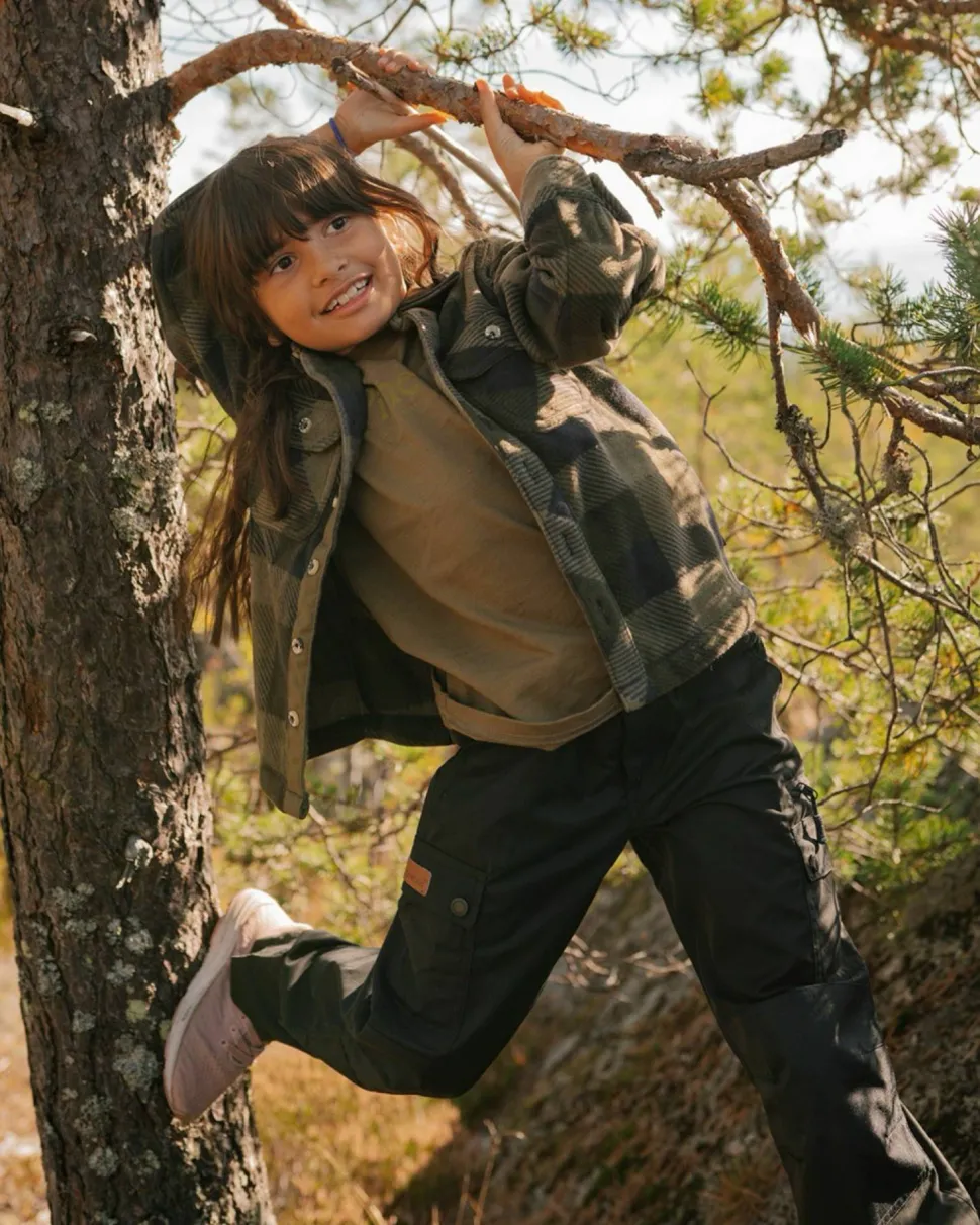 Pinewood Kids' Lappland Trousers Black/Black