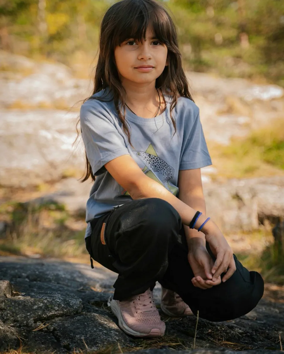 Pinewood Kids' Lappland Trousers Black/Black