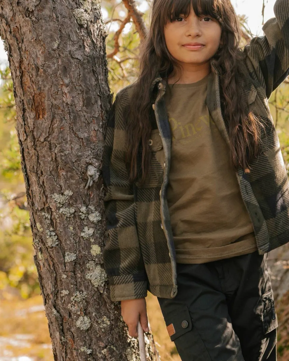 Pinewood Kids' Lappland Trousers Black/Black