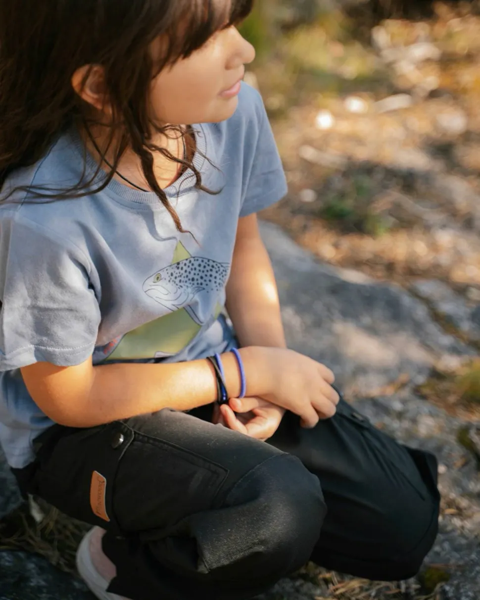 Pinewood Kids' Lappland Trousers Black/Black