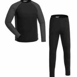 Pinewood Men's Finnveden Base Layer Black/Dark Grey