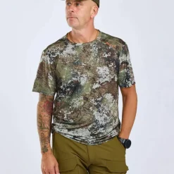 Pinewood Men's Furudal Camou T-Shirt Strata