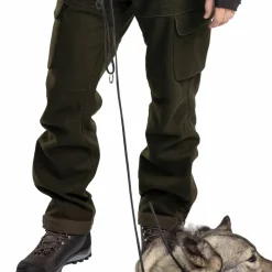 Pinewood Men's Furudal Hunters Wool Pants Moss Green