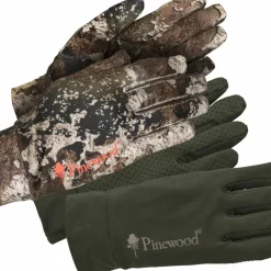 Pinewood Men's Furudal Liner Glove 2 Pack Strata/Moss Green