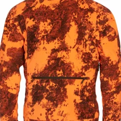 Pinewood Men's Furudal Reversible Camou Fleece Jacket Hunting Brown/Strata Blaze