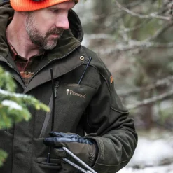 Pinewood Men's Småland Reversible Hunters Hat Mossgreen/Orange