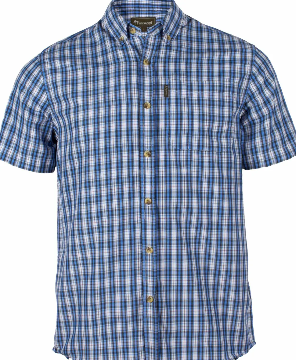 Pinewood Men's Summer Shirt Blue