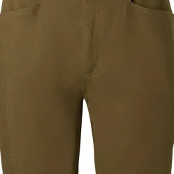 Pinewood Men's Värnamo Vintage Canvas Shorts Olive Brown