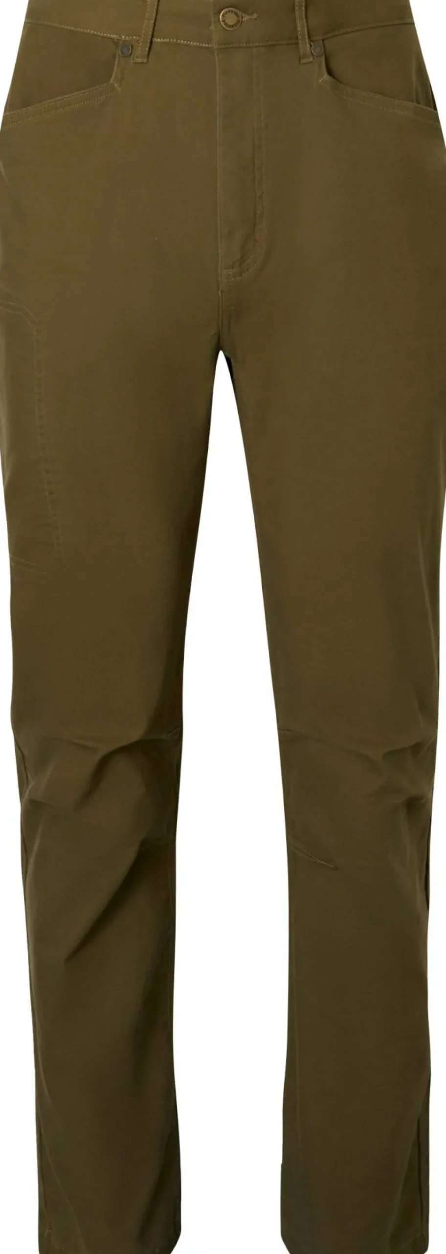 Pinewood Men's Värnamo Vintage Canvas Trousers Olive Brown