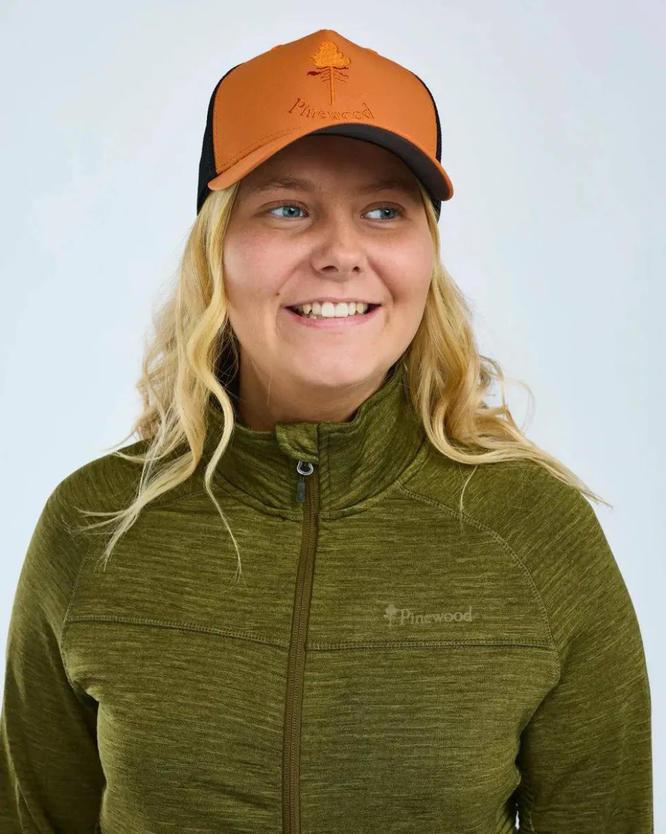 Pinewood Women's Abisko Fleece Jacket Olive Green