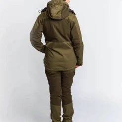 Pinewood Women's Finnveden Hybrid Extreme Trousers Dark Olive/Hutinng Olive