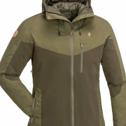 Pinewood Women's Finnveden Hybrid Extreme Jacket Dark Olive/Hunting Olive