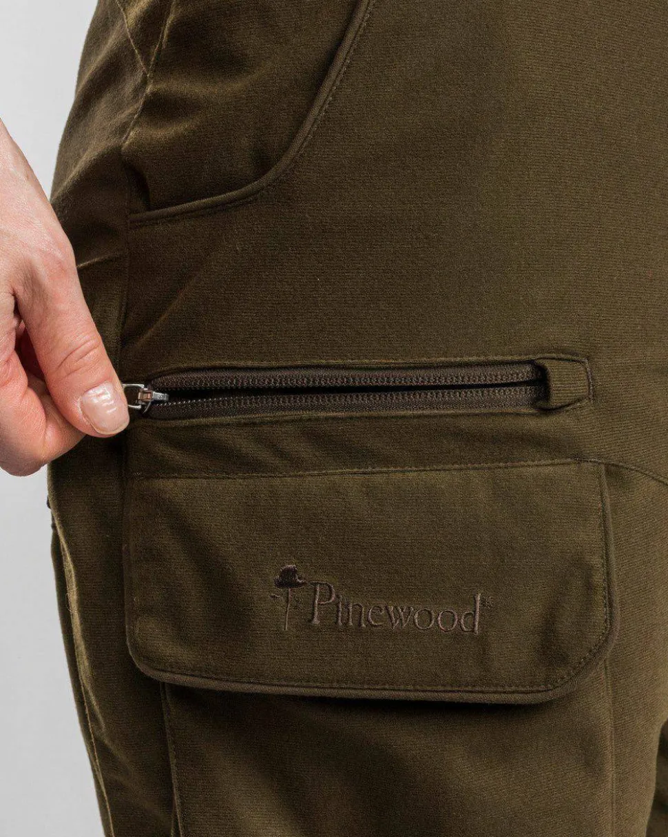Pinewood Women's Småland Forest Trousers Hunting Green