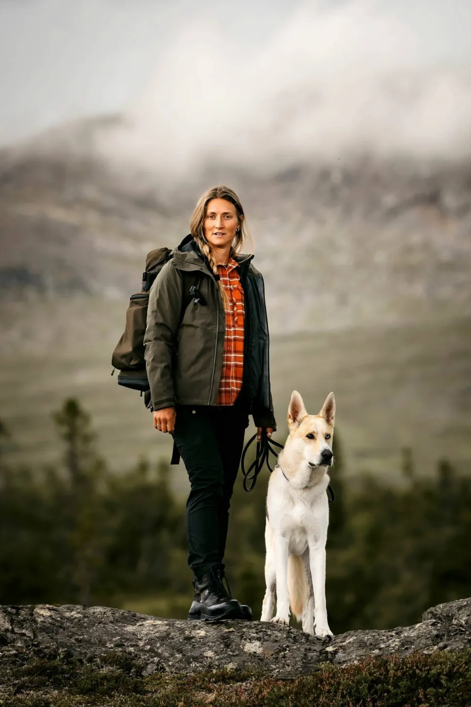 Pinewood Women's Wool Insulated Midlayer Jacket Black