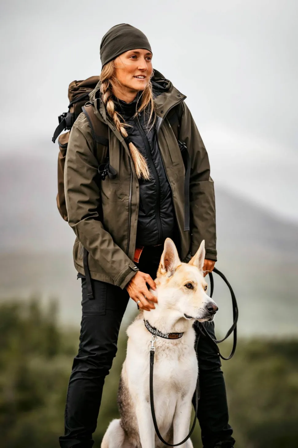 Pinewood Women's Wool Insulated Midlayer Jacket Black