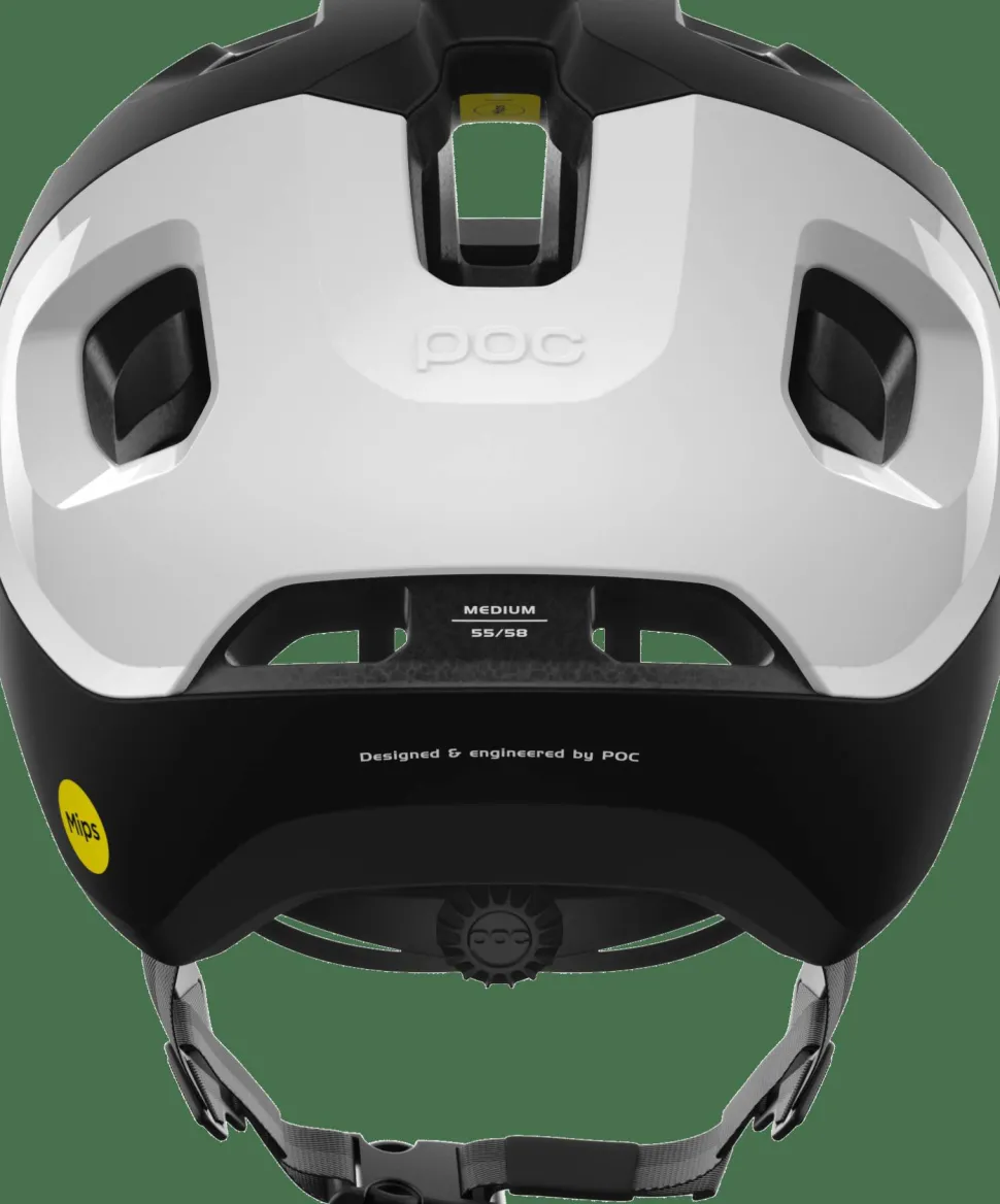 POC Axion Race Mips Hydrogen White/Uranium Black Matt