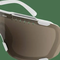 POC Devour Mid Bike Sunglasses Hydrogen White/Clarity Trail /Partly Sunny Silver